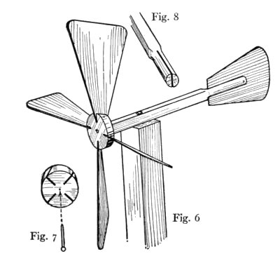 A Four-blade Windmill.