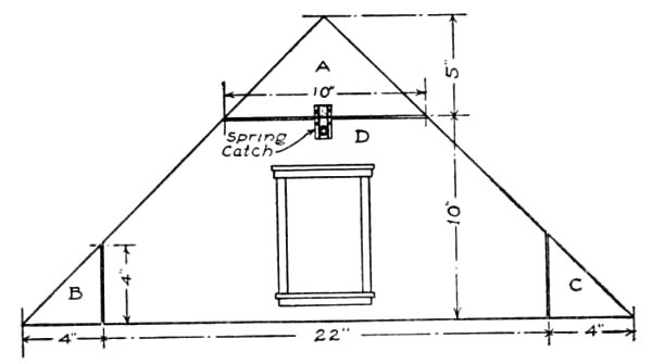 The Front Gable-end.