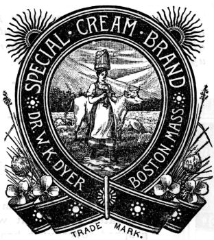 SPECIAL CREAM BRAND emblem