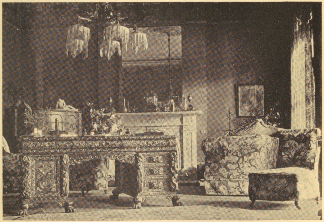 THE INTERIOR OF A WEALTHY SHEEP STATION OWNER'S HOME IN MELBOURNE