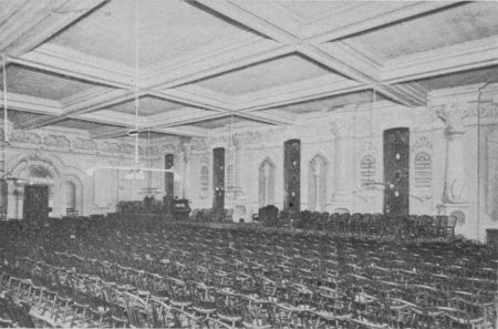 INTERIOR OF CHAPEL