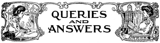 QUERIES AND ANSWERS