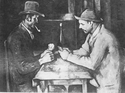 LES JOUEURS DE CARTES  (Collection Auguste Pellerin)