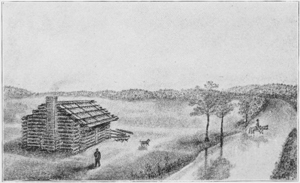 THE ASTOR HOUSE Erected by John Young in 1839, Looking South The Second House in Cedar Rapids