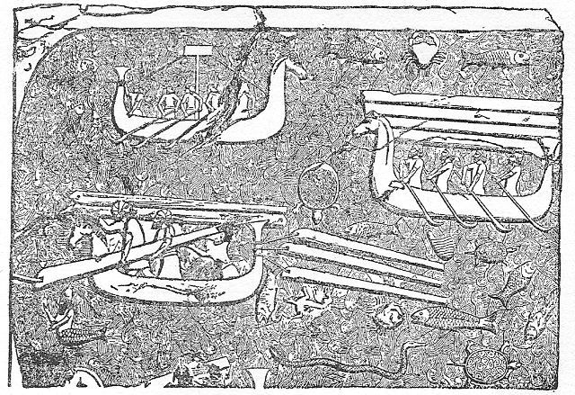 TRANSPORT OF TIMBER FOR SARGON'S PALACE.