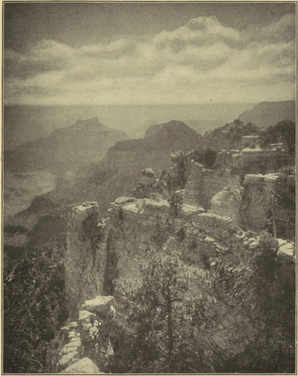 LOOKING WEST FROM NORTH SIDE OF GRAND CAÑON