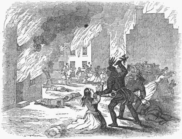 Burning of Schenectady.