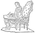 Writing and drawing figure claimed by Robert-Houdin as his invention. From Manning’s Robert-Houdin brochure.