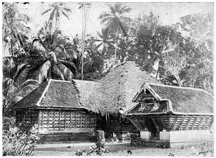 Aiyappan temple, near Calicut.