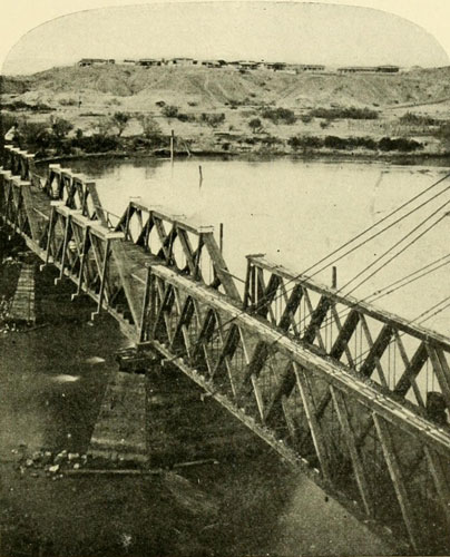 Fort Yuma and the Old Railway Bridge of the Southern Pacific.