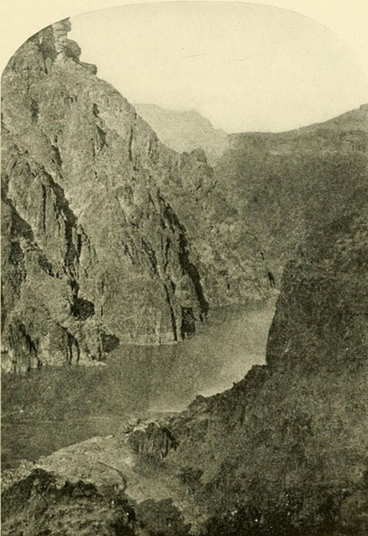 The Grand Canyon-Granite Buttresses.