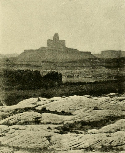 The Butte of the Cross, between Labyrinth and Stillwater Canyons.