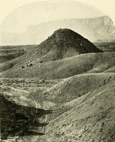 Looking West from Jacob’s Pool on Road to Lee’s Ferry. Vermilion Cliffs in Distance.