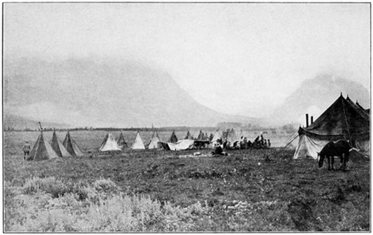 EATON CAMP NEAR ALTYN MOUNTAIN