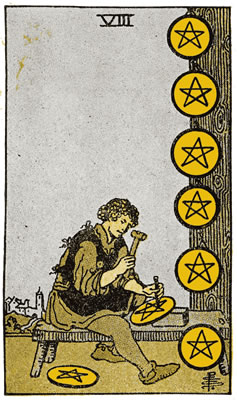 Eight of Pentacles