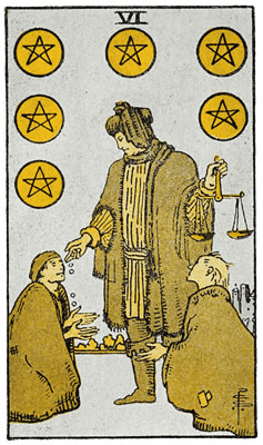 Six of Pentacles