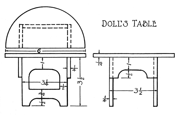 Dolls Table