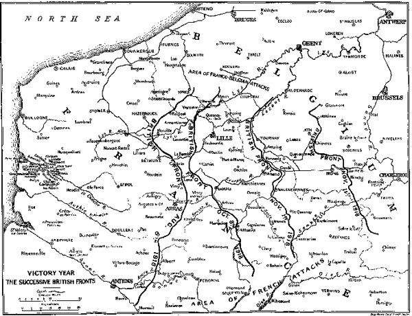 VICTORY YEAR--THE SUCCESSIVE BRITISH FRONTS