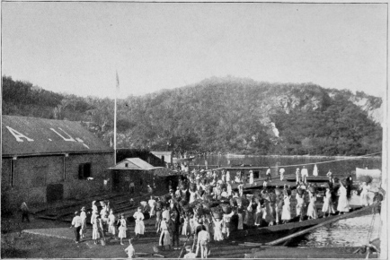 Coaling our Ship Charlotte Amalie, St. Thomas