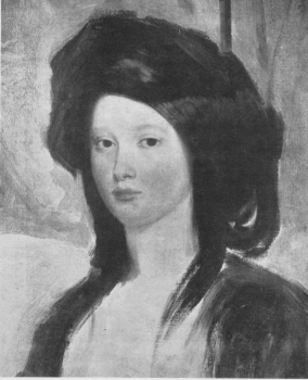 JULIETTE DROUET ABOUT 1830.  From Champmartin’s picture (Victor Hugo Museum).