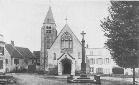 CHURCH OF BIÈVRES, SEINE-ET-OISE.