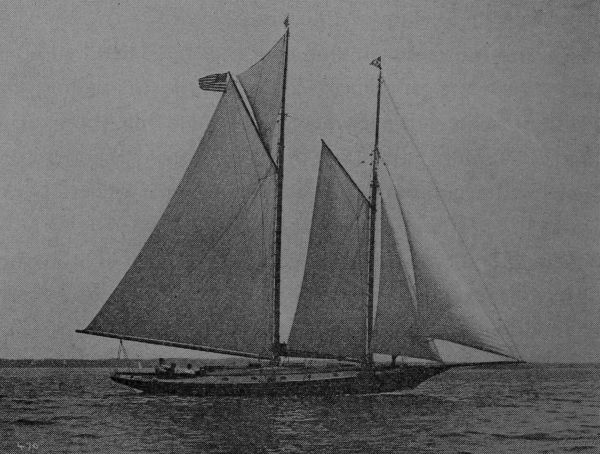 Full-Rigged Schooner