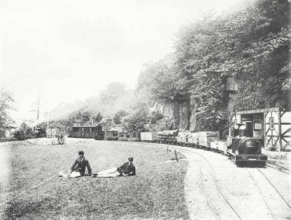 Tennis Ground station, Duffield Bank Railway