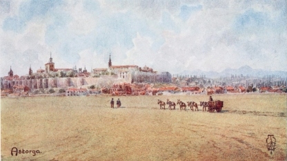 ASTORGA  From the South-east.