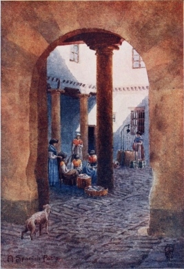 A SPANISH PATIO