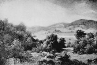 BRADDOCK’S BATTLEFIELD  FROM PAINTING BY PAUL WEBER, 1854