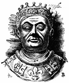 KING JOHN THE GREAT.  (From his recumbent statue over his tomb at Batalha.)