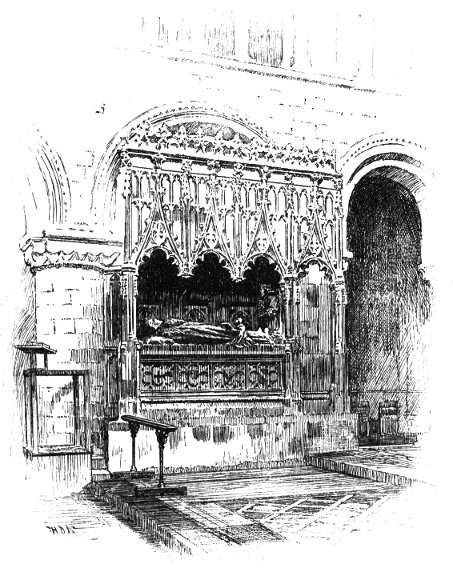 THE FOUNDER'S TOMB, ST. BARTHOLOMEW THE GREAT, E.C., FOUNDED 1123