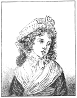 THE DUCHESS OF POLIGNAC.  (From the Contemporary Portrait by Mme. Le Brun.)