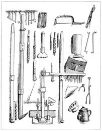 COMPLETE SET OF AN AMERICAN BURGLAR’S TOOLS.