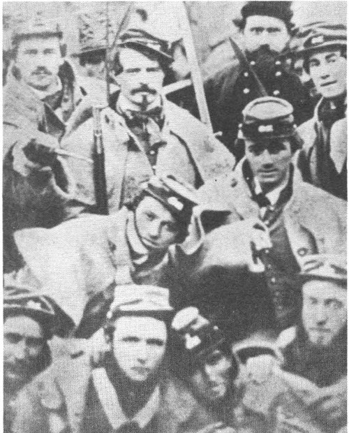 Young Confederates in Richmond who were soon to receive their baptism of fire at the First Battle of Manassas. From “Photographic History of the Civil War.”