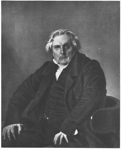 PLATE VII PORTRAIT OF MONSIEUR BERTIN