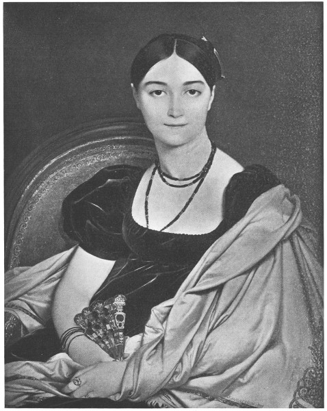 PLATE IX PORTRAIT OF MADAME DEVAUÇAY