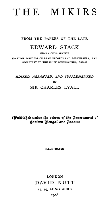 Original Title Page.