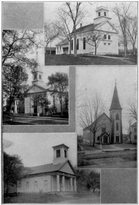 SOME NEW MILFORD CHURCHES  Methodist Episcopal Baptist, Northville  Methodist, Gaylordsville Saint Francis Xavier