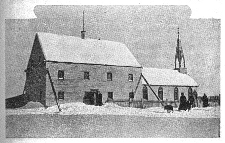 Deuxième batisse de la mission Providence, dont le principal ouvrier fut Mgr Faraud