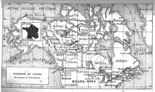 PUISSANCE DU CANADA  Provinces et Territoires