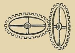 (‡ Two Eccentric-Wheel Gears.)