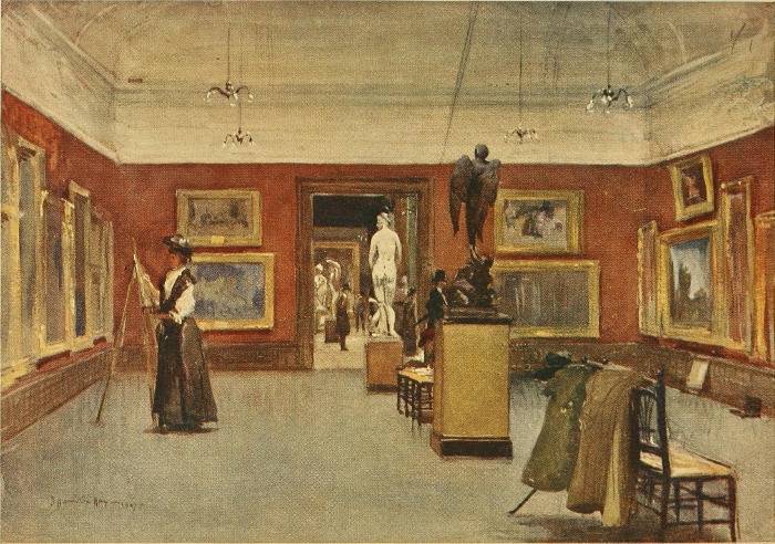 The Walker Art Gallery—interior