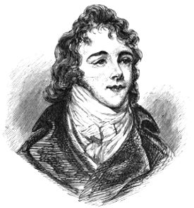 Beau Brummel. From a miniature.