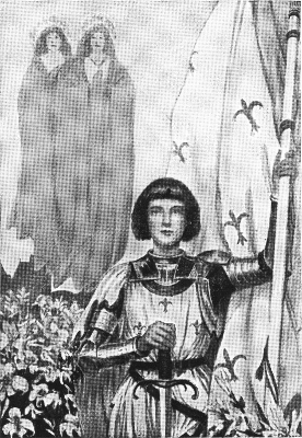 Drawing of Joan of Arc