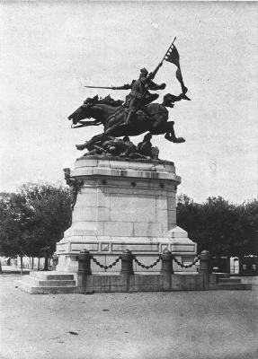 Joan of Arc Monument at Chinon, France