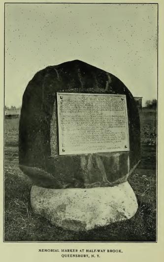 Half-way Brook Marker