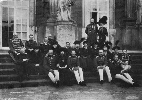 Image not available: THE EMPEROR AND EMPRESS WITH MEMBERS OF THEIR FAMILY, TAKEN AT THE NEW PALACE, WILDPARK