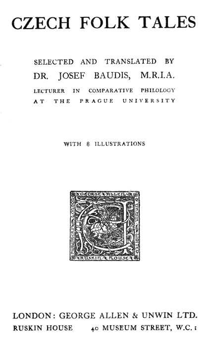 Original Title Page.