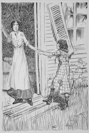 There was Paralee, dragging a gaunt woman to the door. “Tell ’em to ’light, ma, and come in,” she begged